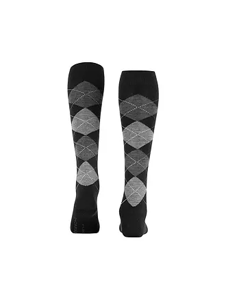 BURLINGTON | Chaussettes hautes pour femmes MARYLEBONE 36-41 | schwarz